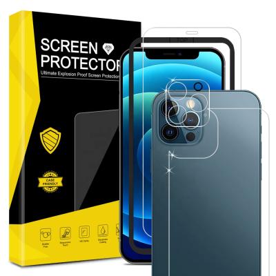 China Best Tech Amazon Nano Selling Products Tempered Glass For Apple 12 Pro Max Front And Back Screen Protector for sale