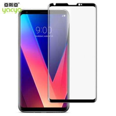 China Mobile Phone 3D Curved Front Cover High Quality Tempered Glass Full Screen Protective Film For LG V30+ Glass for sale