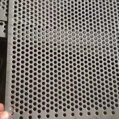 China Plain Weave Aluminum / Stainless Steel 304 316 Micron Hole Mesh Punch Perforated Metal Fabricates for sale