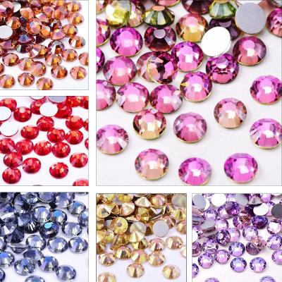 China Wholesale Glitter Hotfix Flatback Flatback Loose Stones For Dance Wear for sale