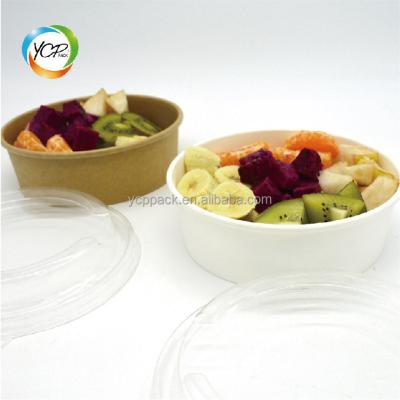 China Compostable Eco Friendly Custom Disposable Ripple Wall 100% Kraft Paper Bowl for sale