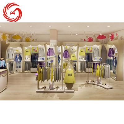 China High end and fashion babies accessories shop interior design baby clothing store design for sale for sale