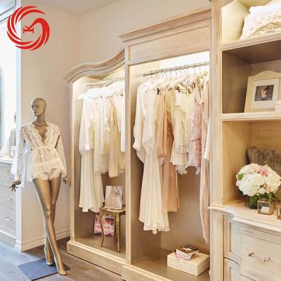 China High End Wedding Dress Interior Design Store Fashion Clothes Display Rack For Sale for sale