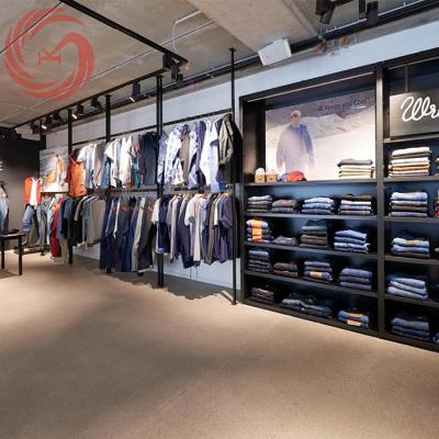 China Advertising& Display Fashion Mens Clothing Store Display Furniture For Interior Design for sale