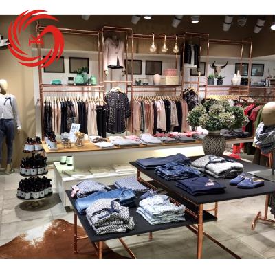 China Environmentally friendly retail clothing store furniture garment display rack clothing store furniture for sale for sale