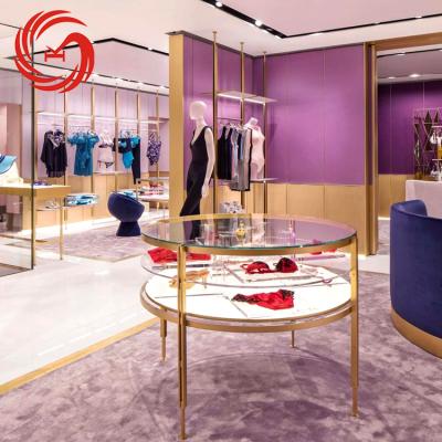 China KSL Environmental Friendly High End Women's Clothing Boutique Display Furniture Clothing Store Retail Interior Design Idea for sale