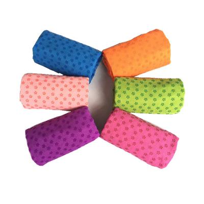 China Quick Dry Microfiber Non Slip Yoga Mat Towel for sale