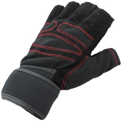 China Comfortable Wholesale Fingerless Outdoor Sports Gloves Gym Fitness Training Short Gloves for sale