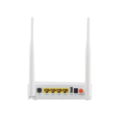 China Wholesale English Version Ontario FTTH ONU Factory Price Para Fibra Optica EPON 1GE+3FE+1POTS+WIFI FTTH XPON ONU for sale