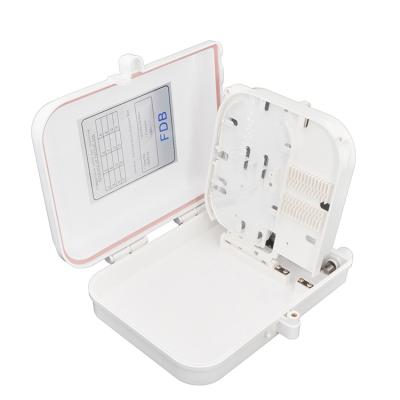 China Wholesale FTTH Terminal Box 16 Ports Wall Mount Fiber Optic Distribution Box for sale