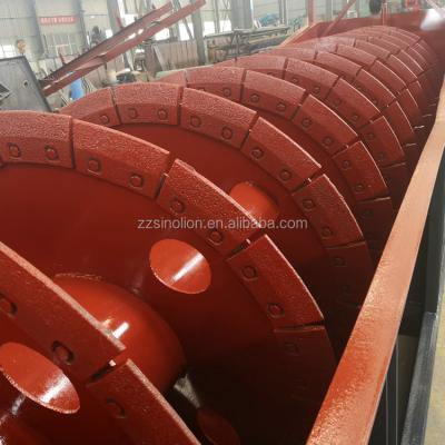 China Silica Sand Mining Screw Spiral Sand Washing Plant /screw Classifier Sand Gold Diamond Washing Plant for sale