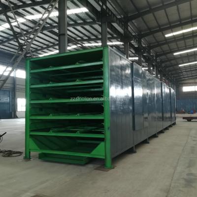 China Medicine Treatment Factory Sale Industrial Oven With 4-6 Layers Briquette Dryer Chain Plate Dryer Machine for sale