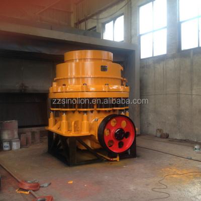 China stone rock mini mobile ore cone crusher plant with long life wear parts for ores for sale