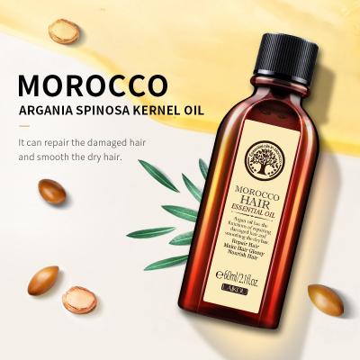 China Repair Hair Measures Custom Private Label OEM Hair Care Serum Product Organic Natural Argan Oil Morocco Hair Oil Treatment for sale