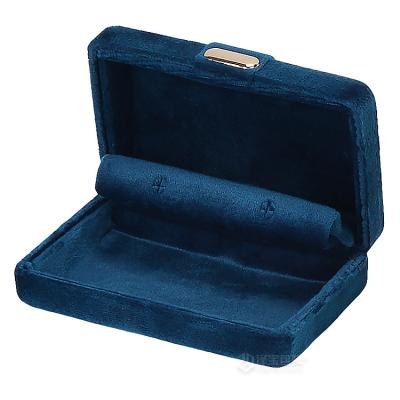 China Wholesale High Quality Suede Eco-friendly Ring Box Portable Jewelry Case Velvet Jewelry Packaging Box With Outer Box for sale