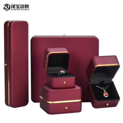 China Popular Jewelry Packaging Gift Box Design Wedding Gift Ring Bracelet Bangle Bracelet Necklace Packaging Boxes With Logo Printing Boxes Birthday Gift Boxes for sale