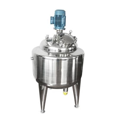 China Liquid with Solids Industrial Electric Heating Shea Butter Emulsion Mixer Machine Vegetable Oil Hanging Melt Essential Oils Emulsifying Mixing Tank for sale