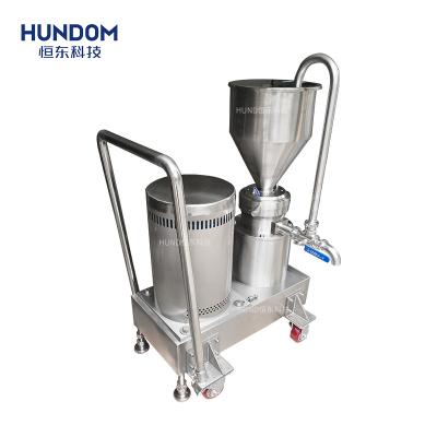 China Dairy Factory JM50 Emulsion Mill Stainless Steel Mixer Vertical Colloid Grinding Colorant Mixing Making Colloid Mill For Food Industry Beverage for sale