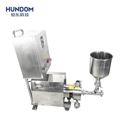 China Stainless Steel Viscous Liquid High Speed ​​3000rpm Circulating Pump Sauce Emulsifiers Pesto Sauce Homogeneous Shear Mixer Tartar Pump Online for sale