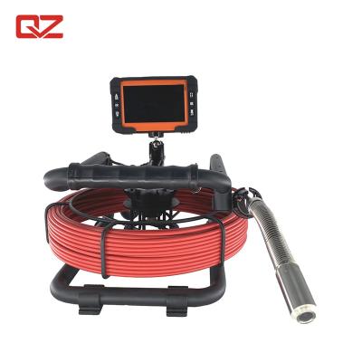 China NIGHT VISION 30m Push Rod Cable Drain Sewer Pipeline Inspection Camera for sale