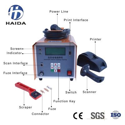 China AC 10V-60V Plastic Pipe Electrofusion Welding Machine Model HD-DRHJ315 Hot Melt Welding Coupling Machine for sale