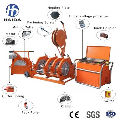 China Building Material Shops HD-QZD250 Full Automatic Butt Fusion Welding Machine Hot Melt Welding Machine for sale