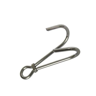 China SS316 1pcs double reef hook 316 stainless steel for scuba diving spearfishing marine for sale