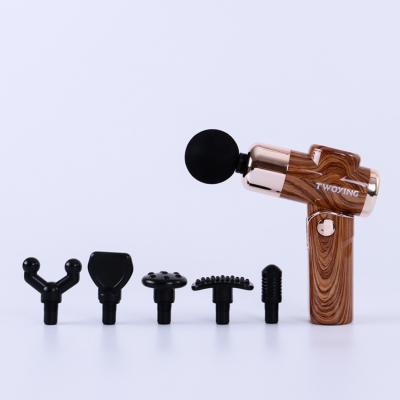 China Mini Muscle Massage Gun Deep Tissue Massager Rechargeable Relaxation Exercise Gun Comfortable And Effective Dropshipping for sale