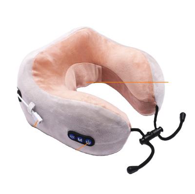 China NECK U shape neck massage pillow high quality soft neck pillows massage pillow for sale