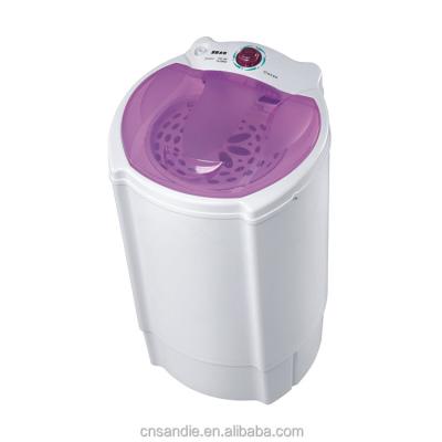 China 5.6kg Plastic Single Tub Mini Semi Automatic Revolving Dryer For Clothes for sale