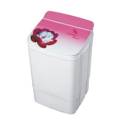 China Plastic Single Tub 7kg Semi Automatic Portable Washing Machine for sale