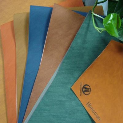 China Waterproof Leather Color Change PU To Make Jeans Leather Label for sale