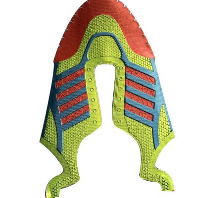 China 3D textile rainbow kpu/TPU shoe upper for sneaker for sale