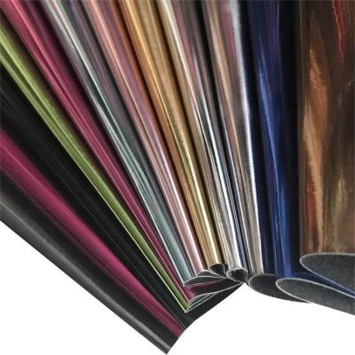 China Abrasion-resistant Summer TPU Metal PU Leatherette For Bag And Shoes Material In Guangzhou for sale