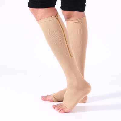 China QUICK DRY 2022 Spring and summer new zipper elastic socks breathable sweat absorbing running fashion fitness socks for sale