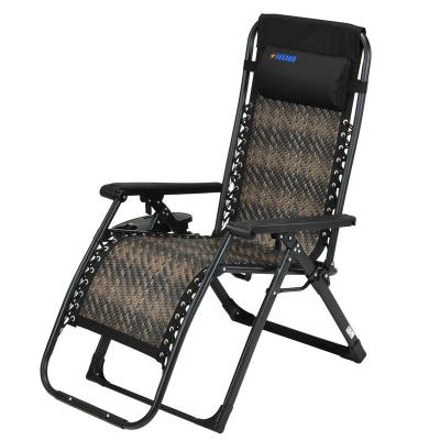 China Modern Model New Fashion Custom Design Durable Weightless Recliner Summer Garden Nap Relaxing Chair for sale