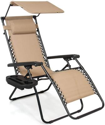 China New arrival modern high quality protection outdoor sunshade fashion gravity foldable lightweight chair for sale