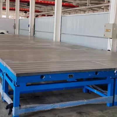 China Durable Lineation Cast Iron Surface Plate Accessories Coordinate Table Plate for sale