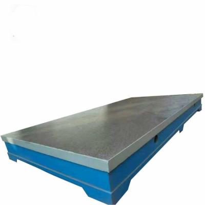 China Durable Machining Operation Slots Cast Iron Plate Surface Mounting Plate With Groove for sale