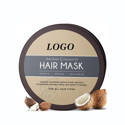 China Factory Price Organic Vegan Hair-Repair Smoothing Moroccanoil Shea Butter Hydrating Nourishing Hair Mask for sale