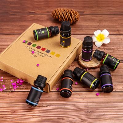 China Anti-Blister Private Label Aroma Peppermint Tea Tree Rose Essential Oil Diffuser Set 100% Pure Natural High Quality for sale