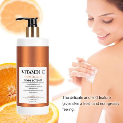 China Custom Natural Organic Body Bleaching Skin Revitalizer Skin Care Brightening Skin Whitening Body Cream Lotion for sale