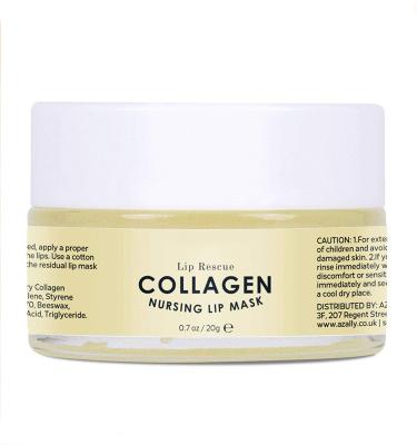 China Moisturizer Private Label Moisture Collagen Treatment Restore Hydrate Lip Balm Plump Dry Lip Mask for sale