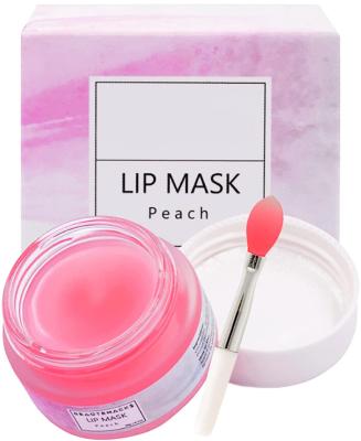 China Hot Selling Natural Organic Moisturizer Plant Wrinkle Plumper Lips Care Collagen Lip Mask for sale