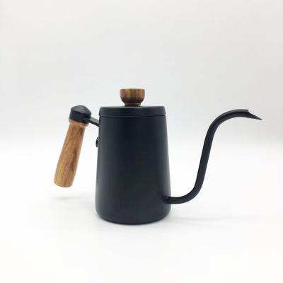 China Viable Pour Over Long Narrow Gooseneck Kettle Coffee and Tea Maker Spout Tea Coffee Pot for sale