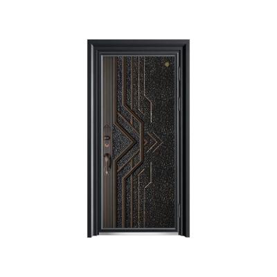 China The latest high security door special zinc alloy model hot sale custom made single exterior door for sale