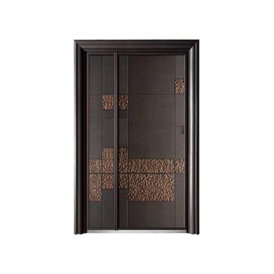 Китай The latest high security doors logo security hot sale exterior zinc alloy custom entry door продается