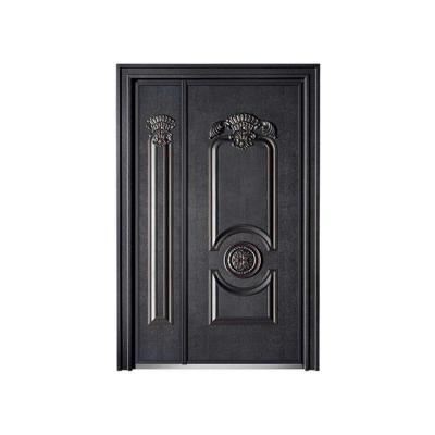 中国 High Security Professional Luxury Zinc Alloy Packing Door Manufacturer Custom Home Door Design 販売のため