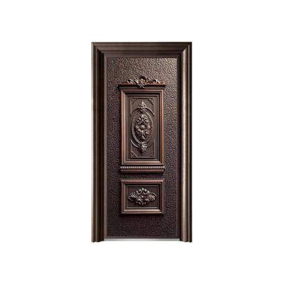 China Popular Hot Selling Custom Made Exterior Security Doors Zinc Alloy Pattern High Security Security Doors for sale