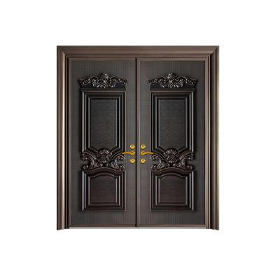 China Wholesale high custom logo zinc alloy household custom logo professional security security door zu verkaufen